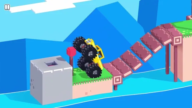 Уровень 49 Drive Mad, шаг 4